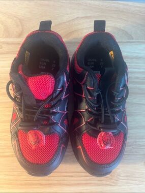 Toddler light up spider man sneakers